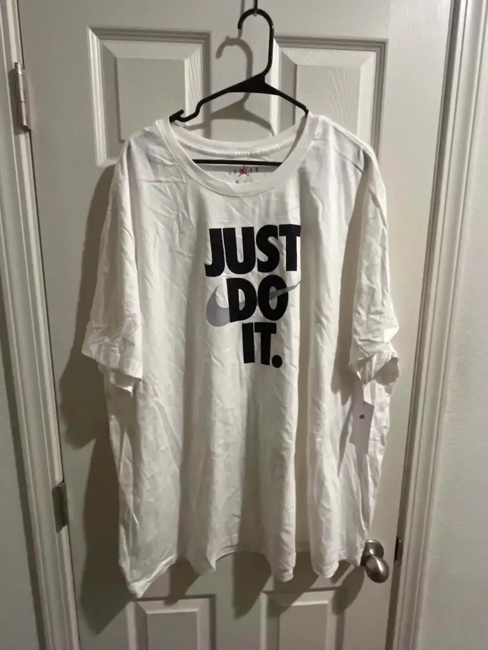 Jordan Brand Just Do It Graphic Crewneck T-Shirt White 4XL